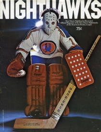 New Haven Nighthawks 1972-73 game program