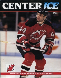 New Jersey Devils 1994-95 game program