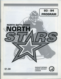 North Battleford North Stars 1993-94 game program
