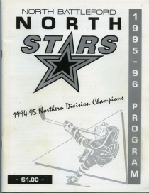 North Battleford North Stars 1995-96 game program