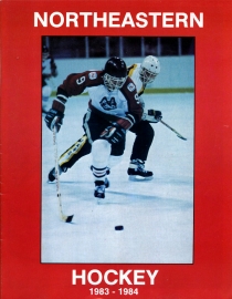 Northeastern University 1983-84 game program