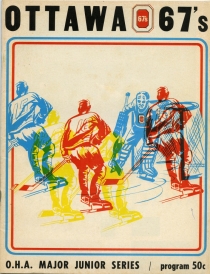 Ottawa 67's 1973-74 game program