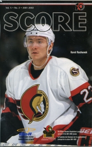 Ottawa Senators 2001-02 game program