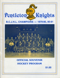 Penticton Knights Game Program