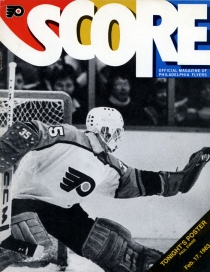 Philadelphia Flyers 1982-83 game program