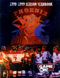 Phoenix Mustangs 1998-99 game program