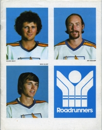 Phoenix Roadrunners 1976-77 game program