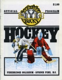Pinebridge Bucks 1983-84 game program