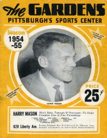 Pittsburgh Hornets 1954-55 game program