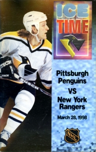 Pittsburgh Penguins 1997-98 game program