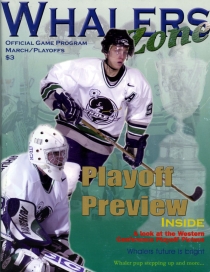 Plymouth Whalers 2001-02 game program