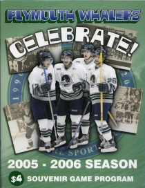 Plymouth Whalers 2005-06 game program