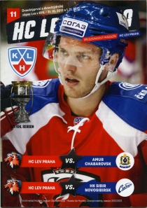 Prague Lev 2012-13 game program