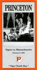 Princeton University 1993-94 game program
