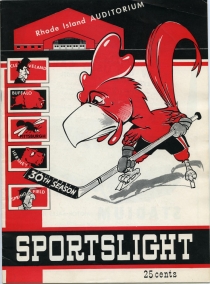 Providence Reds 1955-56 game program