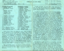 Quebec Citadelles 1961-62 game program