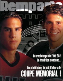 Quebec Remparts 1998-99 game program