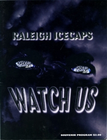 Raleigh Icecaps 1997-98 game program