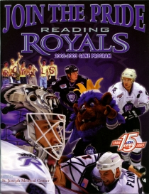 Reading Royals 2002-03 game program