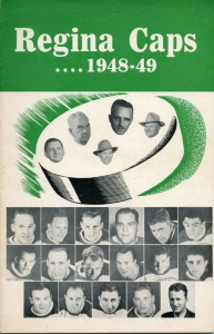 Regina Capitals 1948-49 game program