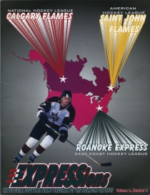 Roanoke Express 1996-97 game program