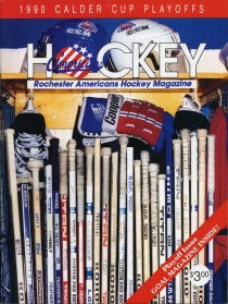 Rochester Americans 1989-90 game program