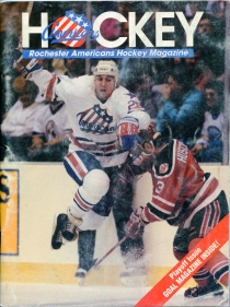 Rochester Americans 1990-91 game program