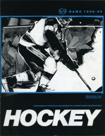 Ryerson Polytechnic 1988-89 game program