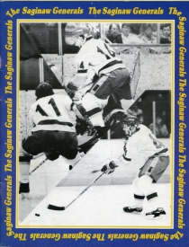 Saginaw Generals 1985-86 game program