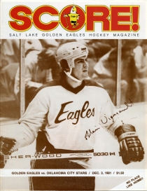 Salt Lake Golden Eagles 1981-82 game program