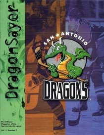 San Antonio Dragons Game Program