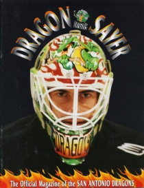 San Antonio Dragons 1997-98 game program