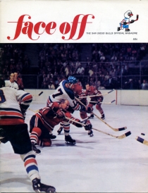 San Diego Gulls 1969-70 game program
