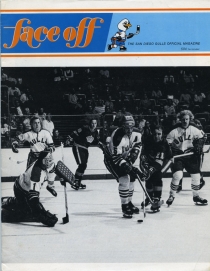 San Diego Gulls 1972-73 game program