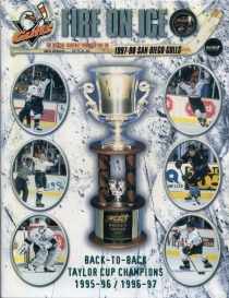 San Diego Gulls 1997-98 game program