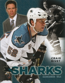 San Jose Sharks 2007-08 game program