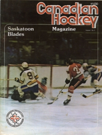 Saskatoon Blades 1975-76 game program