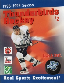 Seattle Thunderbirds 1998-99 game program
