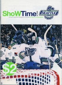 Seattle Thunderbirds 2009-10 game program