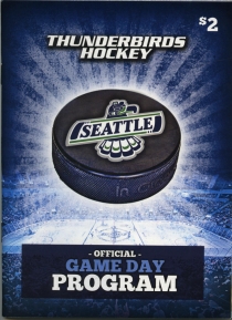 Seattle Thunderbirds 2010-11 game program