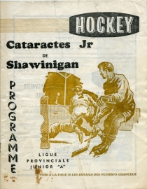 Shawinigan Cataractes Game Program
