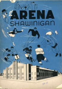Shawinigan Falls Cataracts 1950-51 game program
