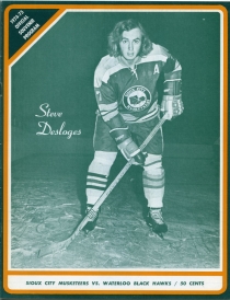 Sioux City Musketeers 1974-75 game program