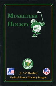 Sioux City Musketeers 1992-93 game program