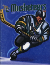 Sioux City Musketeers 2000-01 game program