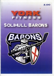 Solihull Barons 2006-07 game program