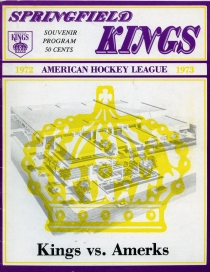 Springfield Kings Game Program