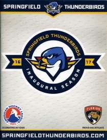 Springfield Thunderbirds 2016-17 game program