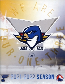 Springfield Thunderbirds 2021-22 game program