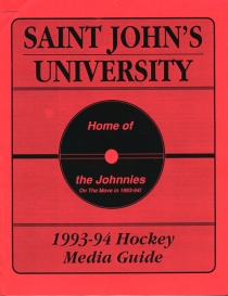 St. John's University (MN) Game Program